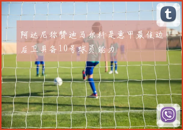 阿达尼称赞迪马尔科是意甲最佳边后卫具备10号球员能力